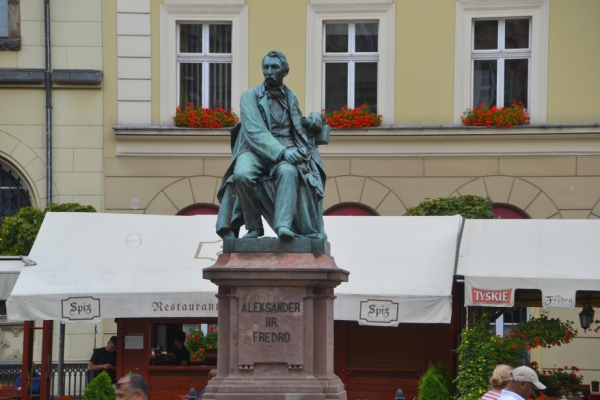 Zdjęcie z Polski - Pomnik Fredry