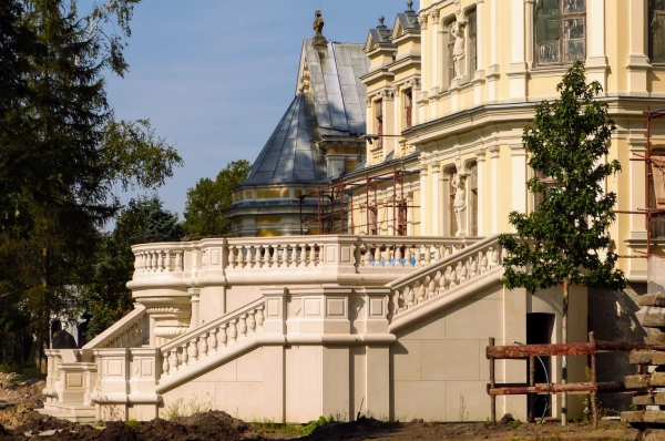 Zdjęcie z Polski - piękne, wachlarzowe  schody ogrodowe prawie ukończone! 