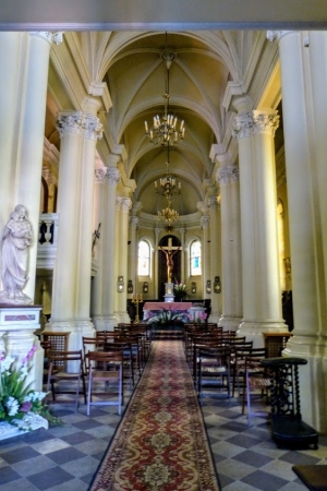 Zdjęcie z Polski - wnętrze pałacowej kaplicy