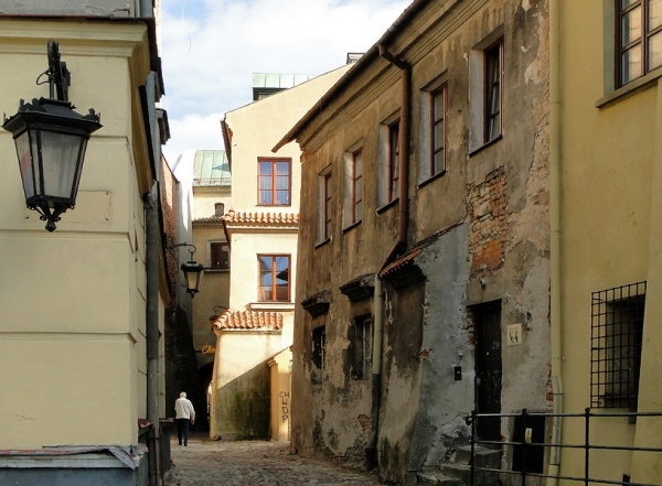 Zdjęcie z Polski - Widok na zaułek Ku Farze od strony Placu Rybnego.