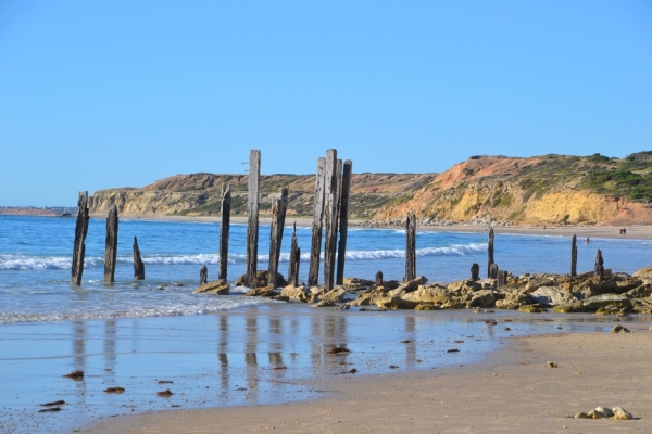 Zdjęcie z Australii - Pozostalosci duzej niegdys przystani w Willunga