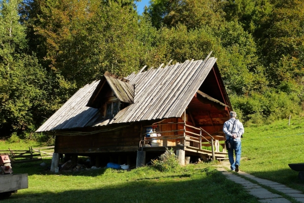 Zdjęcie z Polski - Bacówka u Jasia, ale Jaś gdzieś się zapodział, bo wszystko było zamknięte