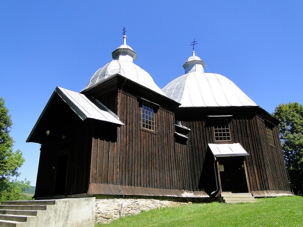 Zdjęcie z Polski - Cerkiew Narodzenia Bogurodzicy w Michniowcu z 1863 r.