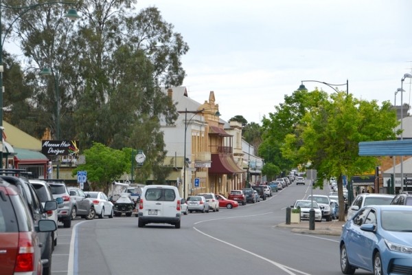 Zdjęcie z Australii - Glowna ulica Mannum