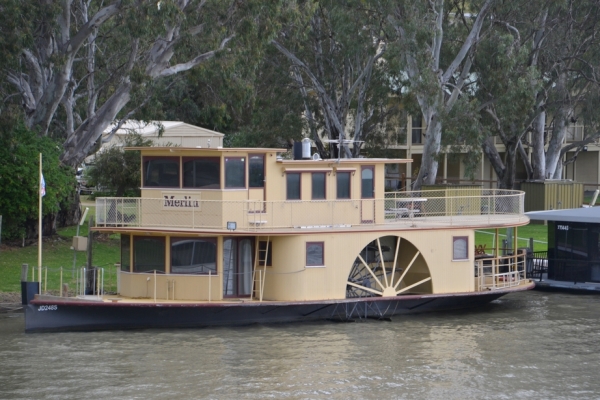 Zdjęcie z Australii - Maly parowiec Merlin z 1902 roku