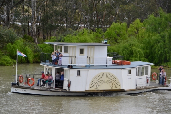 Zdjęcie z Australii - Parowiec Mayflower tak sobie plywa po rzece juz od 136 lat