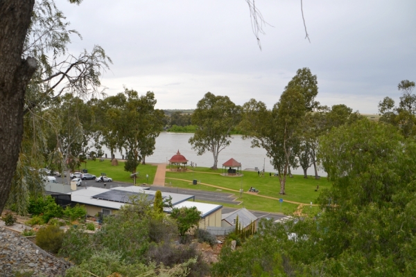 Zdjęcie z Australii - W dole rzeka Murray River