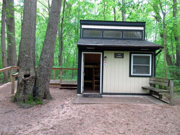 Zdjęcie ze Stanów Zjednoczonych - Nasza chatka "Oak Cabin" w parku Warren Dunes State Park