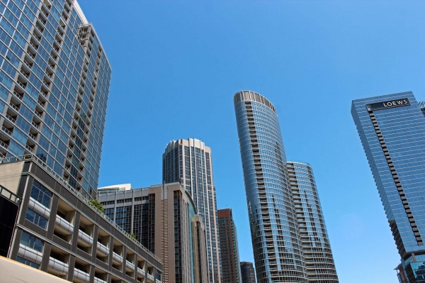 Zdjęcie ze Stanów Zjednoczonych - Centrum Chicago