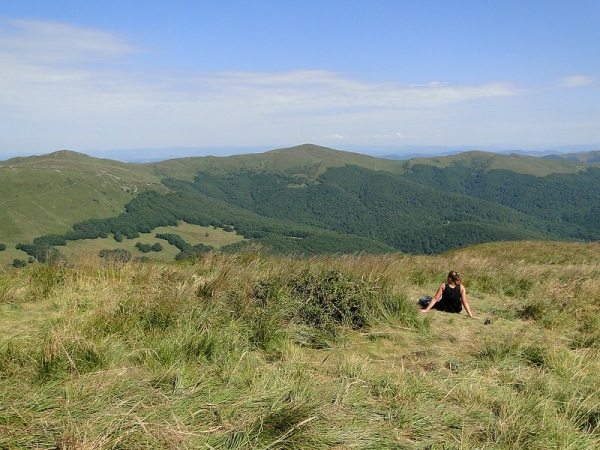 Zdjęcie z Polski - Można jednak zapomnieć o tłumach za plecami i podziwiać bieszczadzkie panoramy 😎 