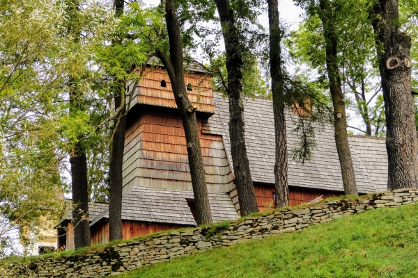 Zdjęcie z Polski - kolejnego dnia jedździmy trochę po tzw. szlaku Architektury Drewnianej Małopolski