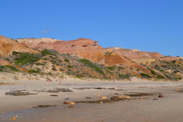 Zdjęcie z Australii - Przepiekne klify Maslin Beach