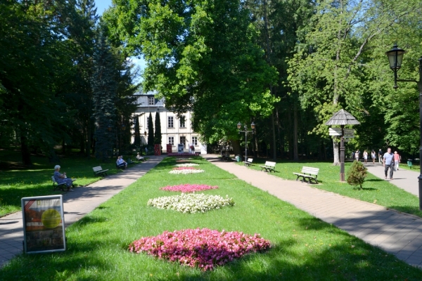 Zdjęcie z Polski - Park Zdrojowy w Nałęczowie