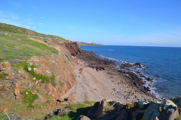 Zdjęcie z Australii - A tu zaczynaja sie czarne klify Hallett Cove