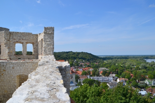 Zdjęcie z Polski - Widok z murow Kazimierskiego Zamku