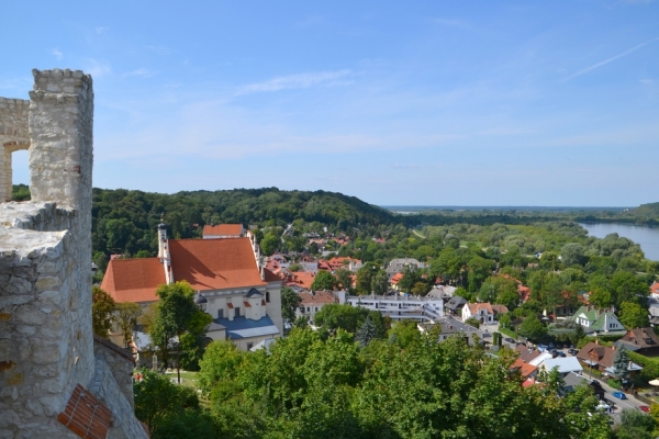 Zdjęcie z Polski - Widok z murow Kazimierskiego Zamku