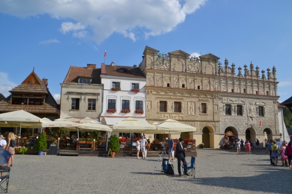 Zdjęcie z Polski - Kamienice Przybyłowskie - pod św. Mikołajem i św. Krzysztofem.