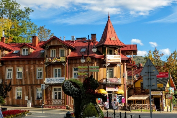 Zdjęcie z Polski - popołudnie było dalej piękne i słoneczne, zatem zapraszam na spacer po Szczawnicy