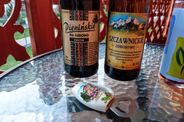 Zdjęcie z Polski - piwka- oczywiście tylko regionalne! i mimo, że w szufladzie w naszej pensjonatowej