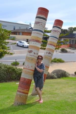 Zdjęcie z Australii - Na plaze Noarlunga Beach wrocilismy po paru dniach