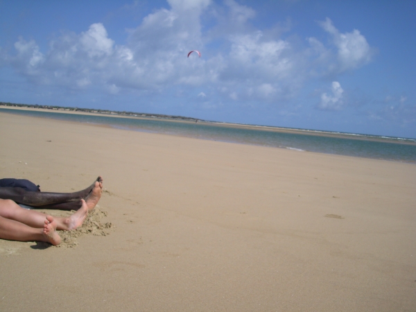 Zdjęcie z Kenii - Lamu - plaża