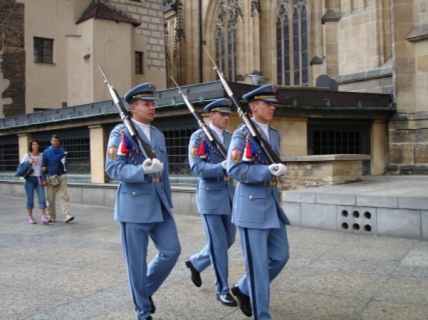 Zdjęcie z Czech - zmiana warty