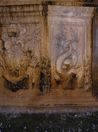 Zdjęcie z Włoch - fragment fontanny