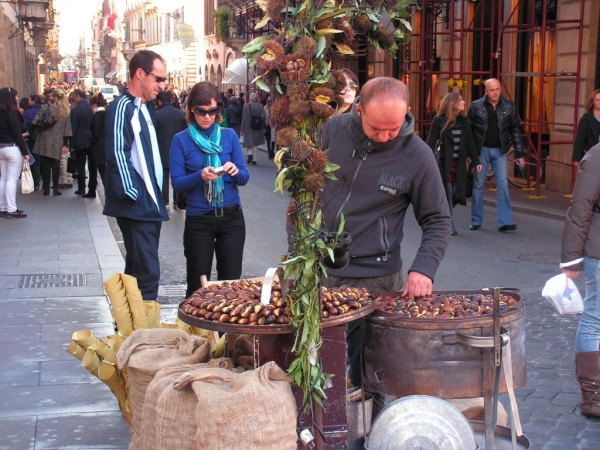 Zdjęcie z Włoch - pychotki kasztanki! 