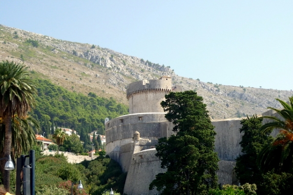 Zdjęcie z Chorwacji - mury 