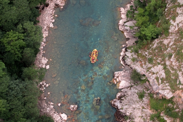 Zdjęcie z Czarnogóry - rzeka Tara