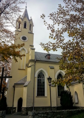 Zdjęcie z Polski - kościół św Wojciecha w Szczawnicy 