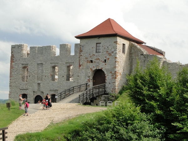 Zdjęcie z Polski - Ostatnie spojrzenie... i jedziemy do zamku Tenczyn.