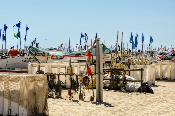 Zdjęcie z Portugalii - niewielka plażowa wioska rybacka