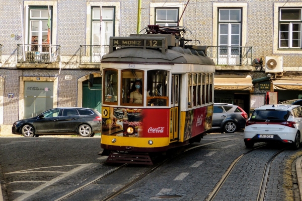 Zdjęcie z Portugalii - równie popularna jak linia 28 (ale jeżdżąca po krótszej pętli)- "12-tka"