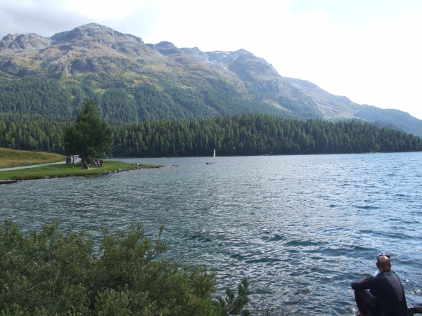 Zdjęcie z Włoch - jezioro St Moritz