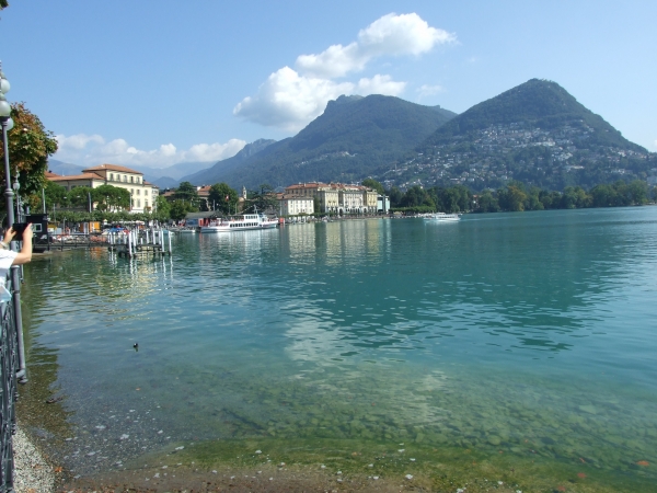 Zdjęcie z Włoch - jezioro Lugano