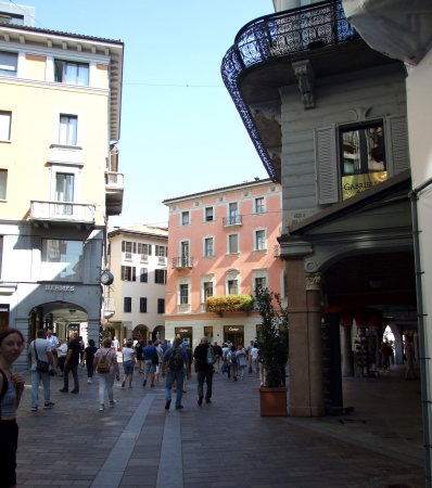 Zdjęcie z Włoch - uliczki Lugano