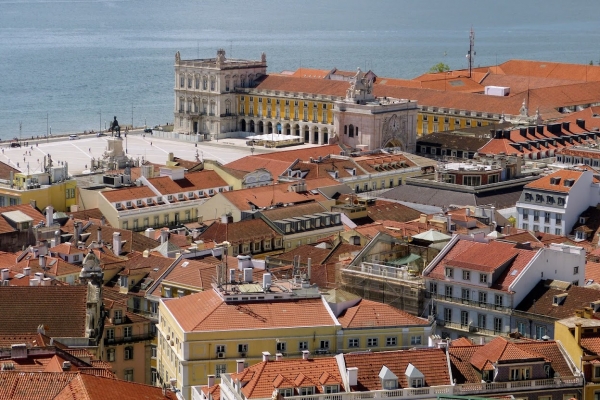 Zdjęcie z Portugalii - widok na Placa de Commercio