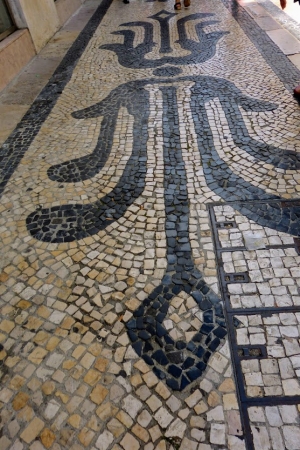Zdjęcie z Portugalii - słynna kostka brukowa (obok azulejos)w Portugalii (nie tylko w Lizbonie) to nieomalże instytucja! 