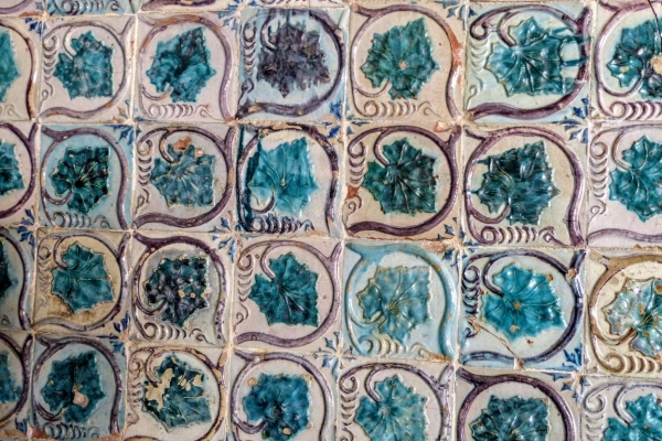 Zdjęcie z Portugalii - tutaj można podziwiać na ścianach piękne ceramiczne kafelki