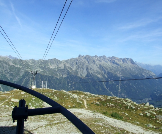 Zdjęcie z Włoch - w stronę Chamonix