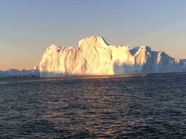 Zdjęcie z Danii - Zatoka Disco - końcówka Fiordu Ilulissat