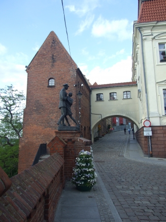 Zdjęcie z Polski - ułan i dziewczyna