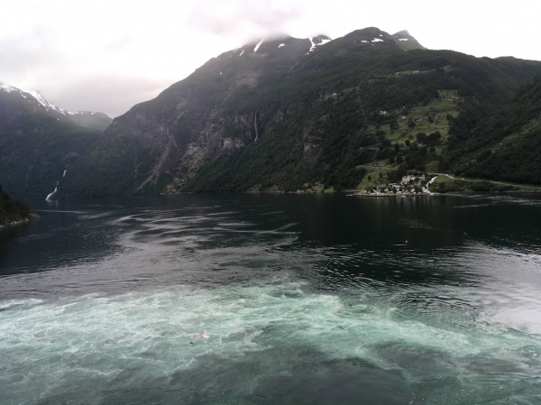 Zdjęcie z Norwegii - Geirangerfjord