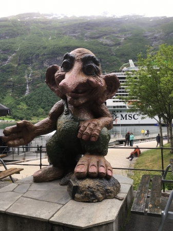 Zdjęcie z Norwegii - Geiranger