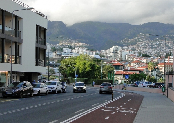 Zdjęcie z Portugalii - Tego dnia po kolacji wybraliśmy się jeszcze na spacer do centrum Funchal.
