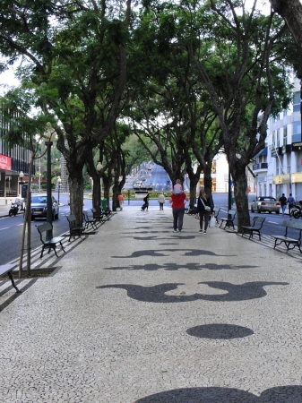 Zdjęcie z Portugalii - Dochodzimy na główny deptak centrum Funchal.