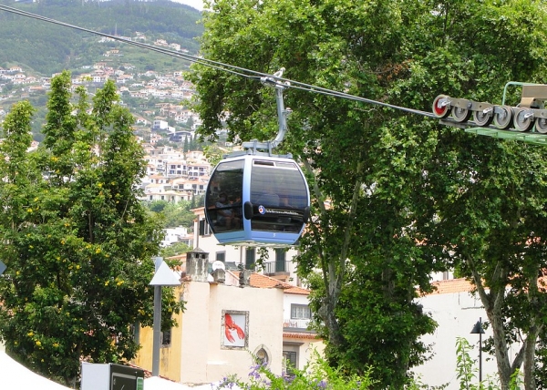 Zdjęcie z Portugalii - Kolejka linowa w Funchal