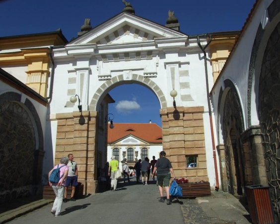Zdjęcie z Czech - zamkowa brama