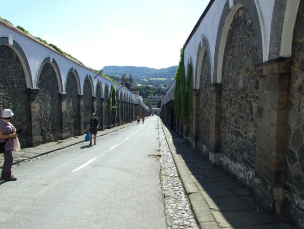 Zdjęcie z Czech - podjazd